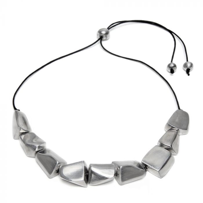 COLLANA FILO PIETRE IRREGOLARI